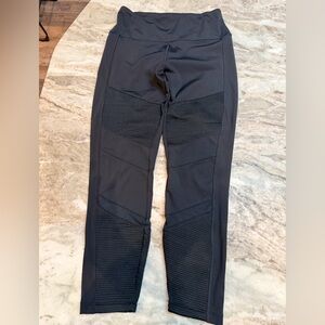 Cali Active Black Moto Leggings Size M